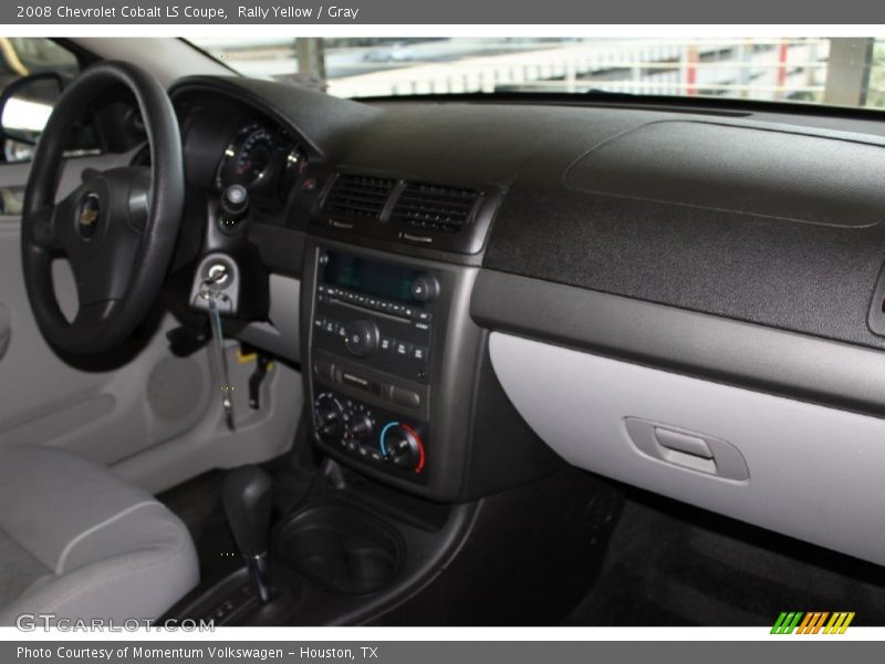 Rally Yellow / Gray 2008 Chevrolet Cobalt LS Coupe
