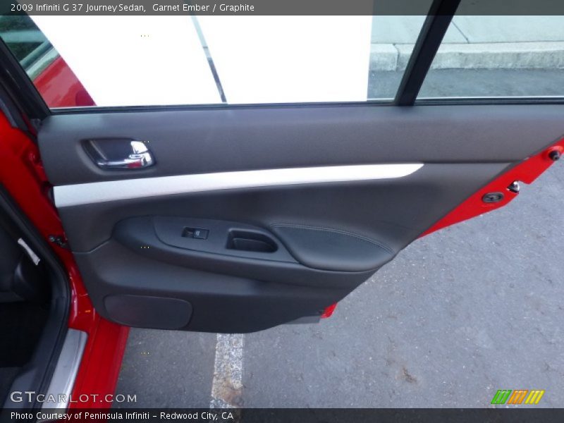 Garnet Ember / Graphite 2009 Infiniti G 37 Journey Sedan