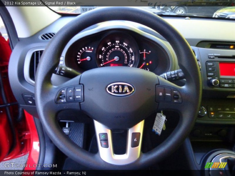 Signal Red / Black 2012 Kia Sportage LX