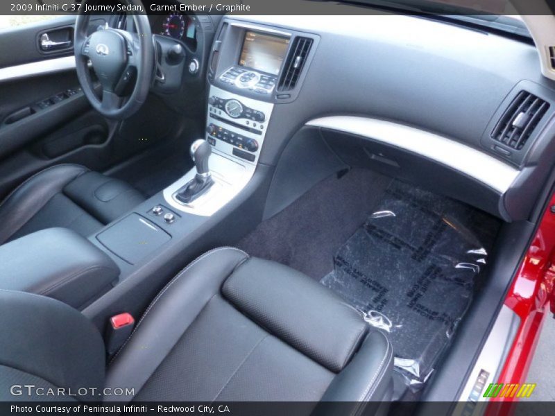 Dashboard of 2009 G 37 Journey Sedan