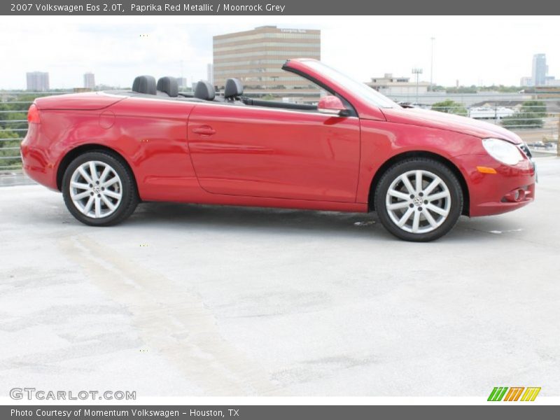 Paprika Red Metallic / Moonrock Grey 2007 Volkswagen Eos 2.0T