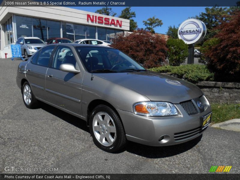 Radium Metallic / Charcoal 2006 Nissan Sentra 1.8 S Special Edition