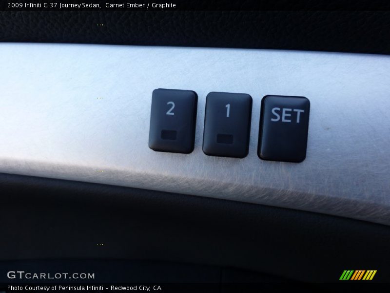 Garnet Ember / Graphite 2009 Infiniti G 37 Journey Sedan