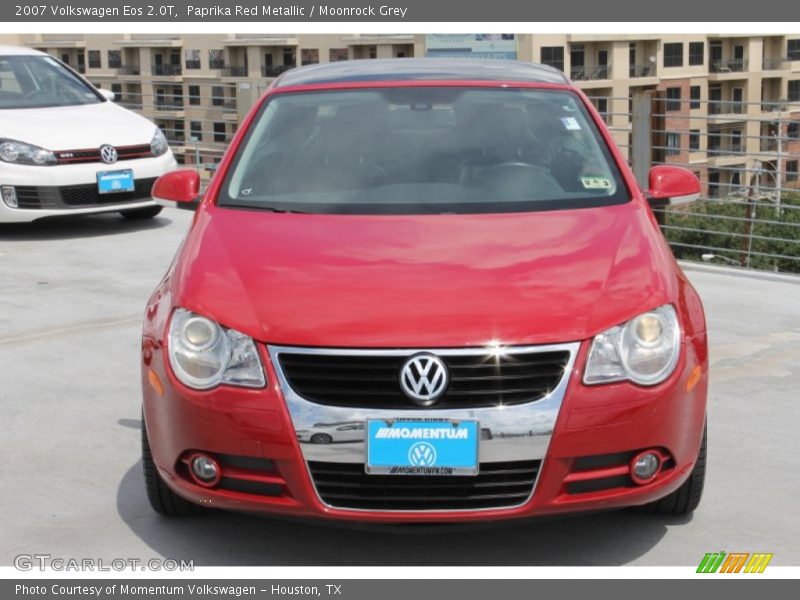 Paprika Red Metallic / Moonrock Grey 2007 Volkswagen Eos 2.0T