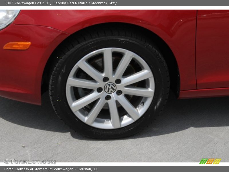 Paprika Red Metallic / Moonrock Grey 2007 Volkswagen Eos 2.0T