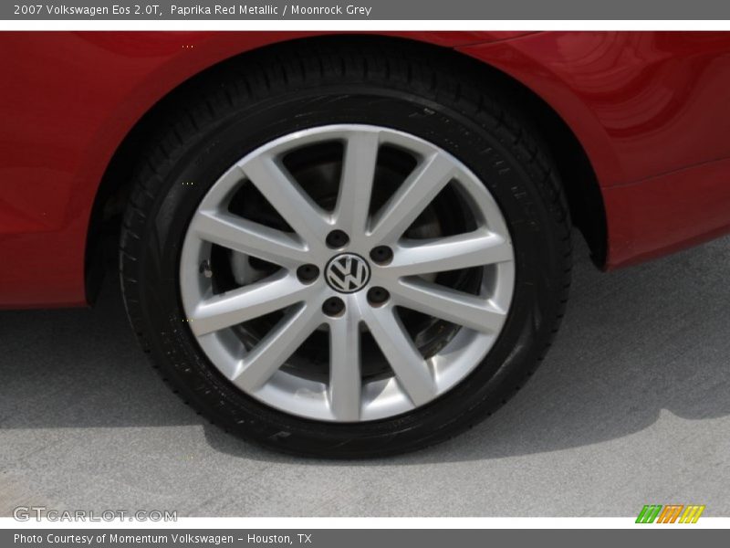 Paprika Red Metallic / Moonrock Grey 2007 Volkswagen Eos 2.0T