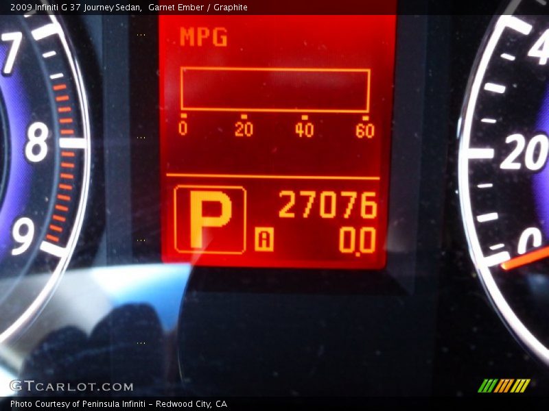 Garnet Ember / Graphite 2009 Infiniti G 37 Journey Sedan