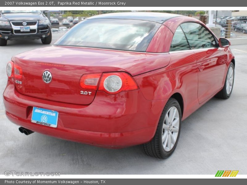 Paprika Red Metallic / Moonrock Grey 2007 Volkswagen Eos 2.0T