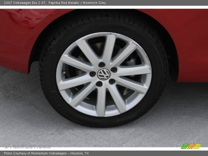 Paprika Red Metallic / Moonrock Grey 2007 Volkswagen Eos 2.0T