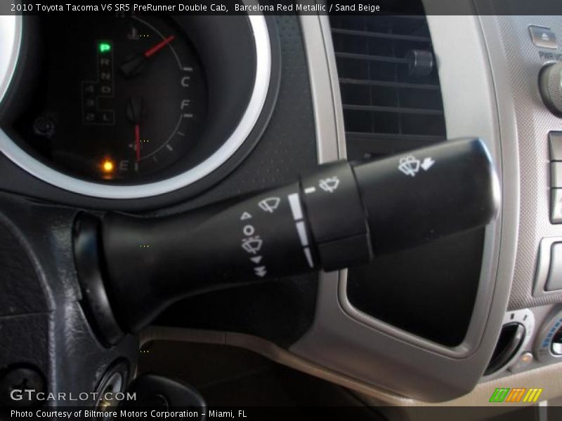 Barcelona Red Metallic / Sand Beige 2010 Toyota Tacoma V6 SR5 PreRunner Double Cab