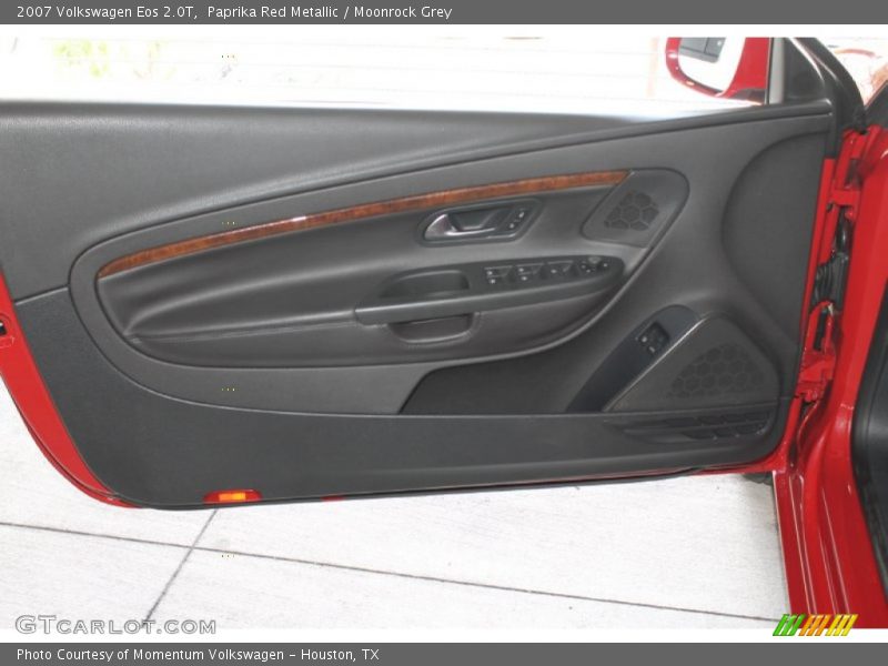 Paprika Red Metallic / Moonrock Grey 2007 Volkswagen Eos 2.0T