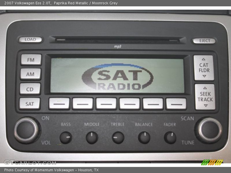 Paprika Red Metallic / Moonrock Grey 2007 Volkswagen Eos 2.0T