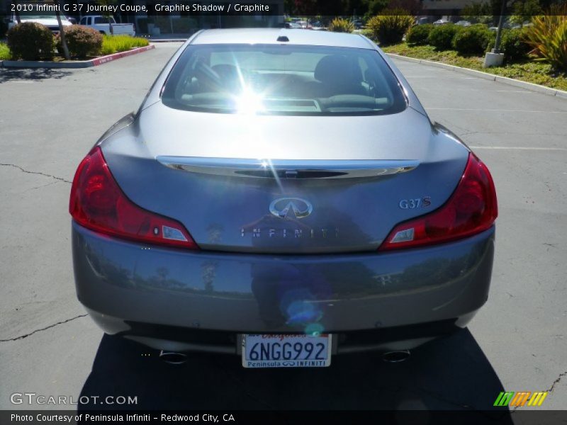 Graphite Shadow / Graphite 2010 Infiniti G 37 Journey Coupe
