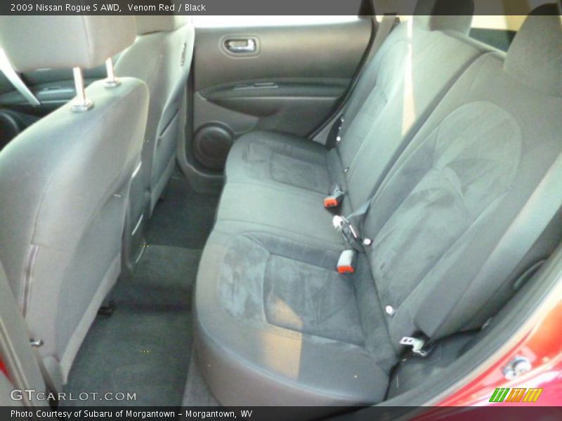 Venom Red / Black 2009 Nissan Rogue S AWD
