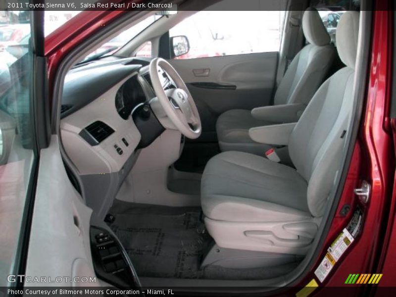 Salsa Red Pearl / Dark Charcoal 2011 Toyota Sienna V6