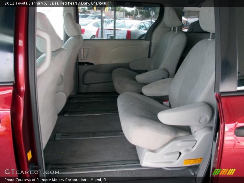 Salsa Red Pearl / Dark Charcoal 2011 Toyota Sienna V6