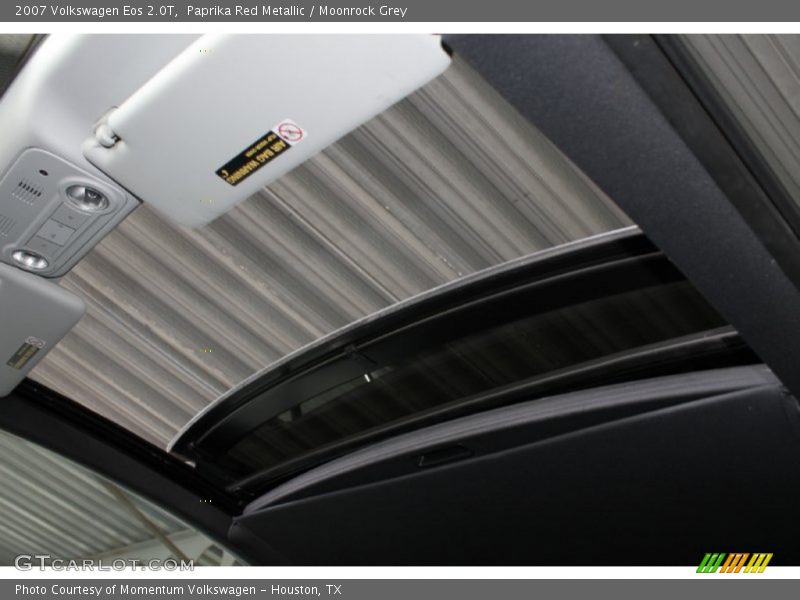 Paprika Red Metallic / Moonrock Grey 2007 Volkswagen Eos 2.0T