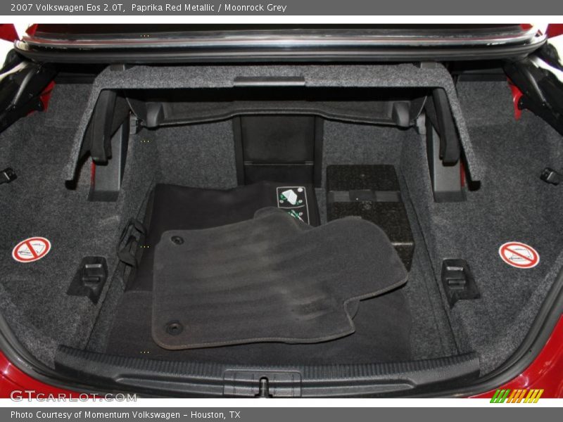 Paprika Red Metallic / Moonrock Grey 2007 Volkswagen Eos 2.0T