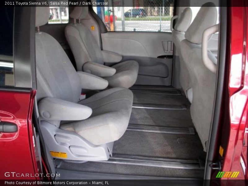 Salsa Red Pearl / Dark Charcoal 2011 Toyota Sienna V6