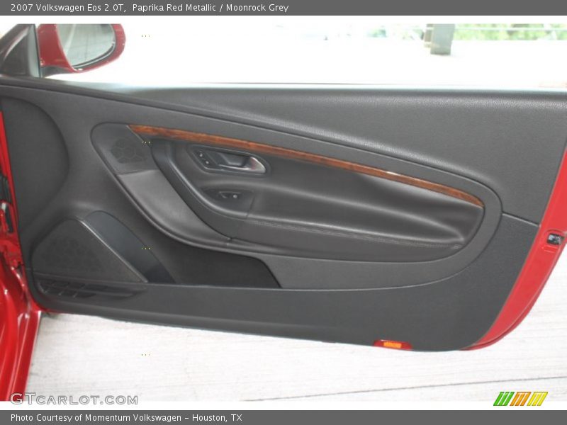 Paprika Red Metallic / Moonrock Grey 2007 Volkswagen Eos 2.0T