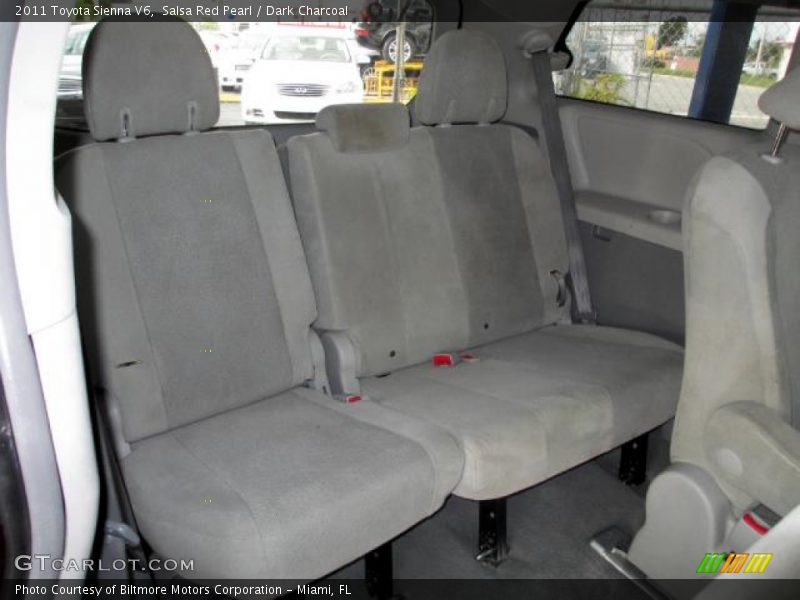 Salsa Red Pearl / Dark Charcoal 2011 Toyota Sienna V6