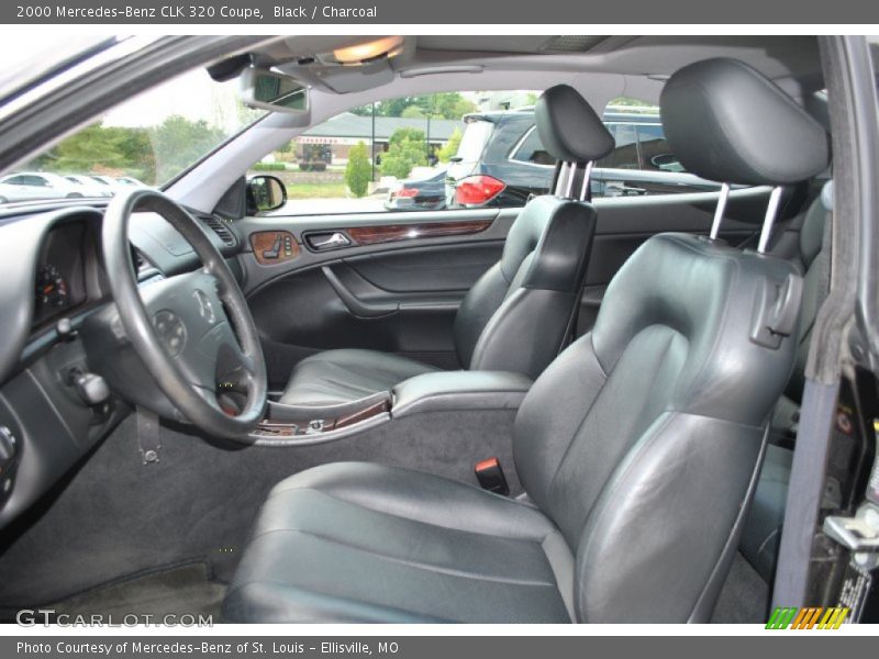  2000 CLK 320 Coupe Charcoal Interior