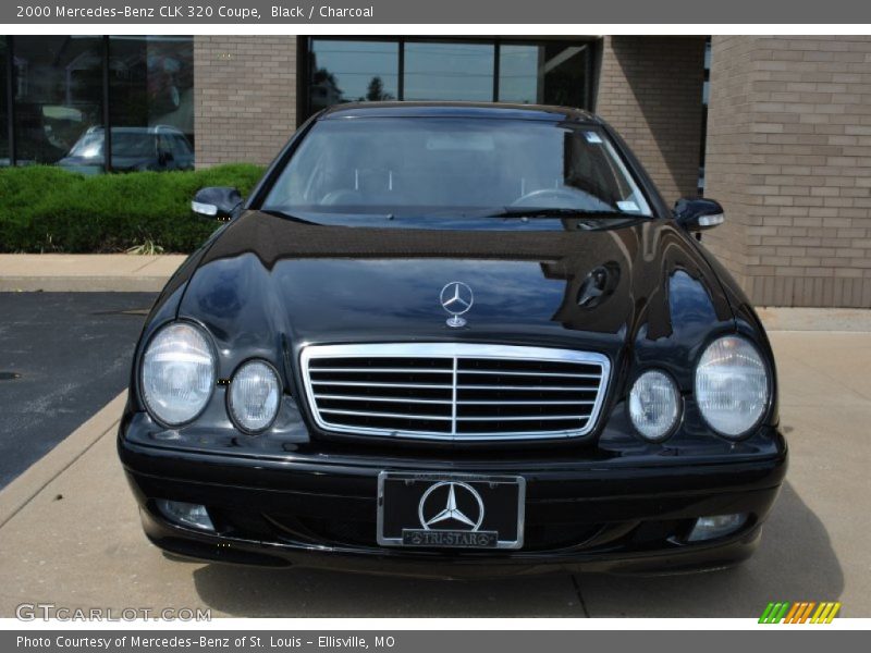 Black / Charcoal 2000 Mercedes-Benz CLK 320 Coupe