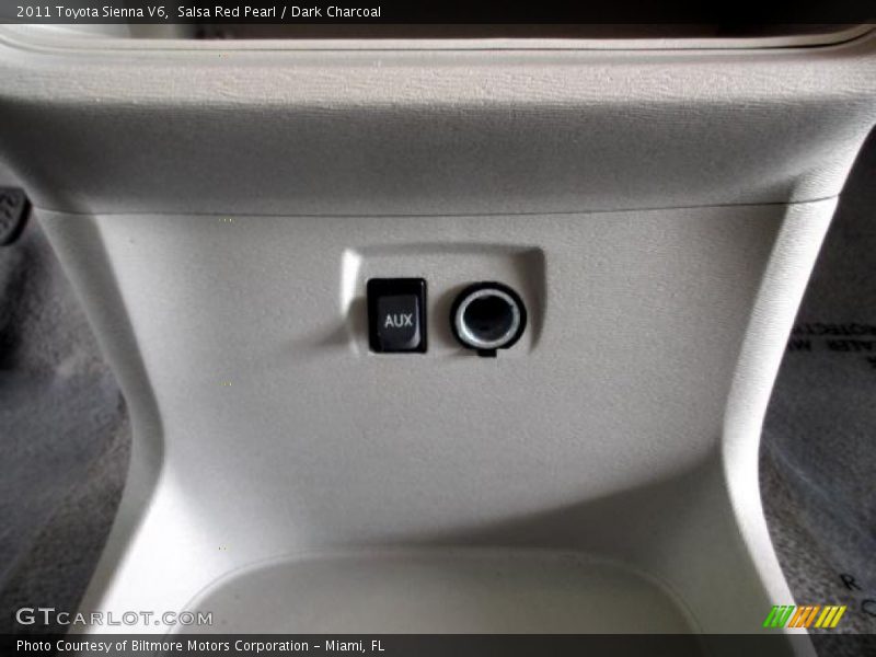 Salsa Red Pearl / Dark Charcoal 2011 Toyota Sienna V6