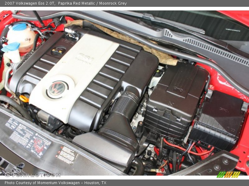 Paprika Red Metallic / Moonrock Grey 2007 Volkswagen Eos 2.0T