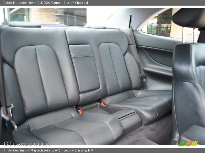 Rear Seat of 2000 CLK 320 Coupe