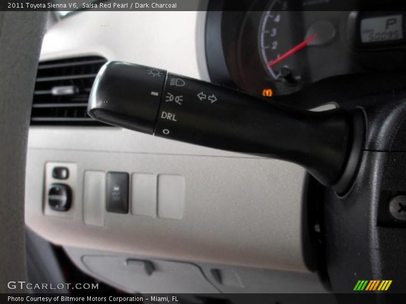 Salsa Red Pearl / Dark Charcoal 2011 Toyota Sienna V6