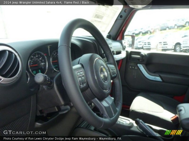  2014 Wrangler Unlimited Sahara 4x4 Steering Wheel