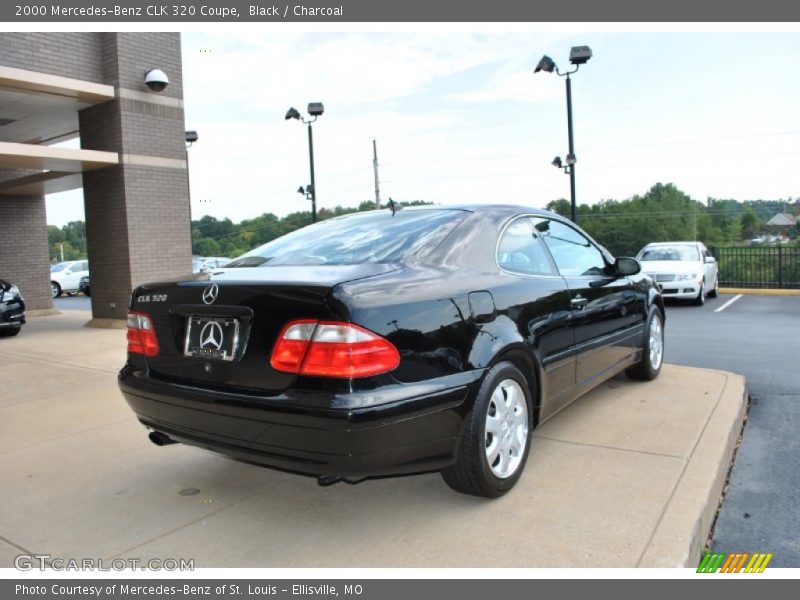 Black / Charcoal 2000 Mercedes-Benz CLK 320 Coupe