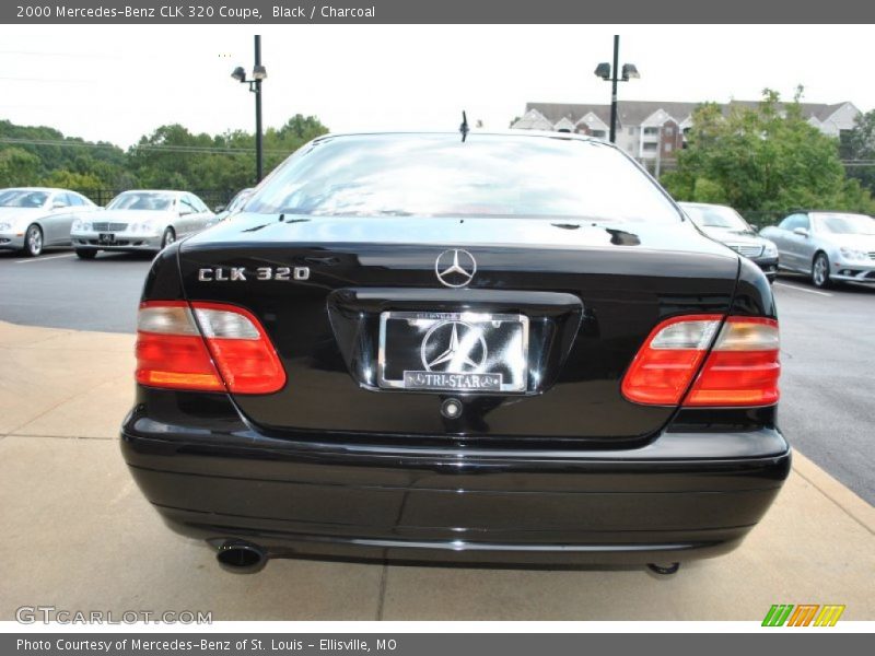 Black / Charcoal 2000 Mercedes-Benz CLK 320 Coupe