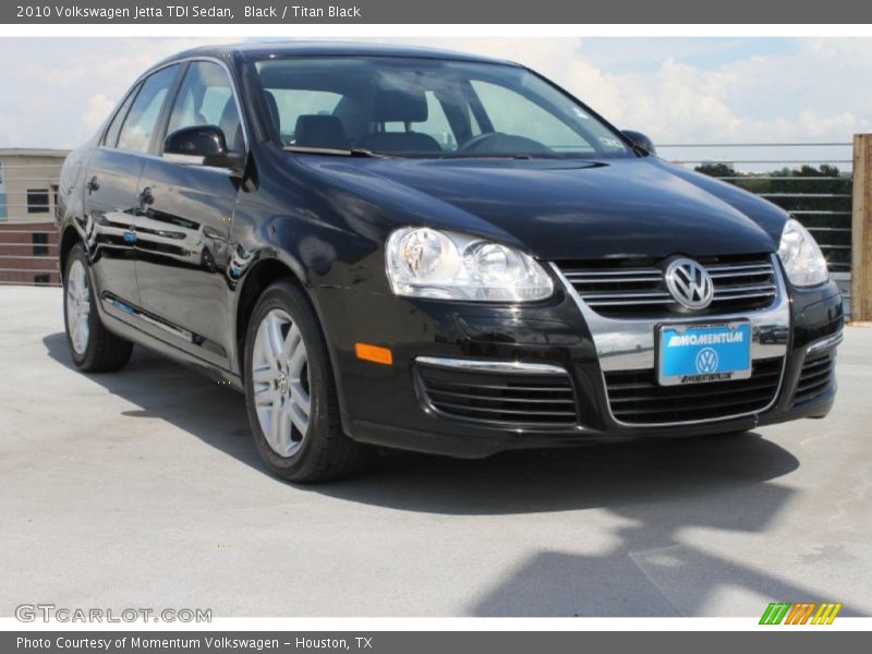 Black / Titan Black 2010 Volkswagen Jetta TDI Sedan