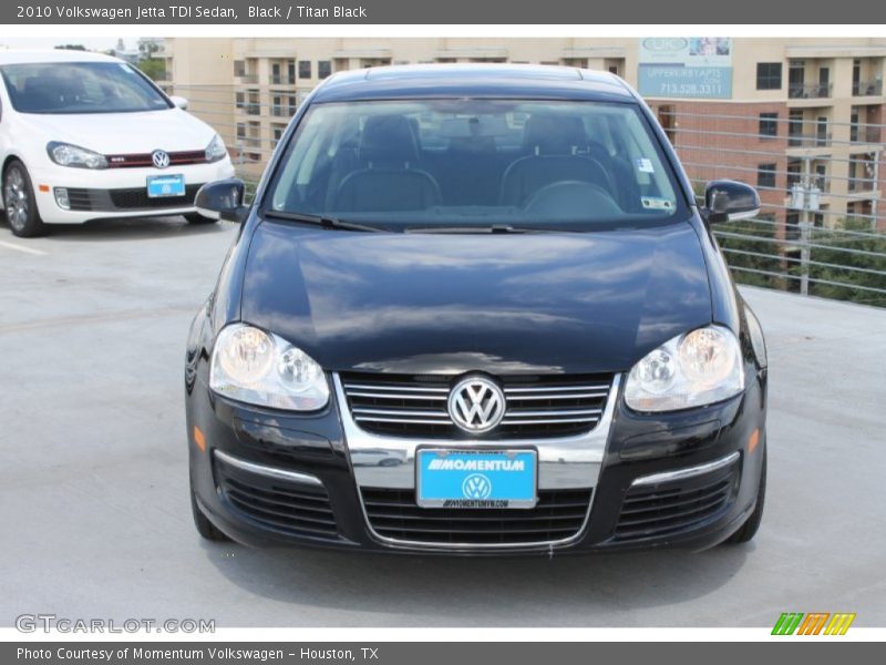 Black / Titan Black 2010 Volkswagen Jetta TDI Sedan
