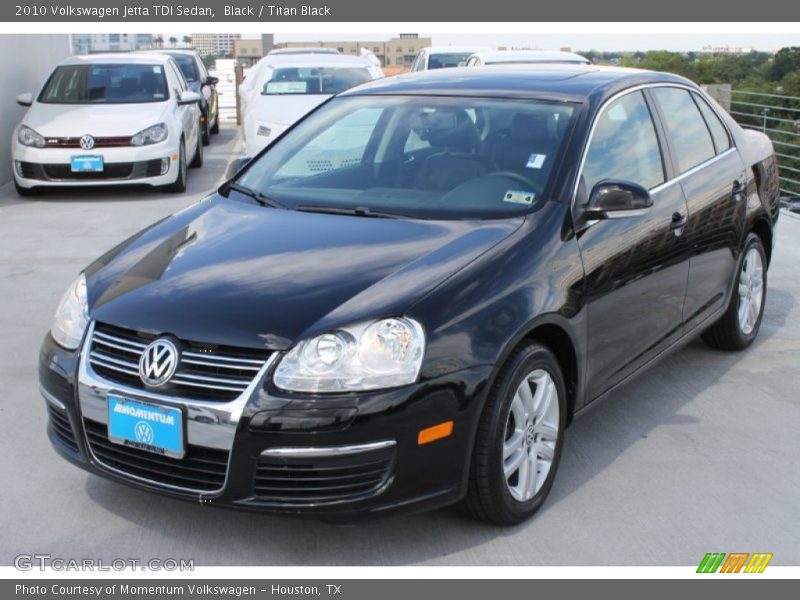 Black / Titan Black 2010 Volkswagen Jetta TDI Sedan