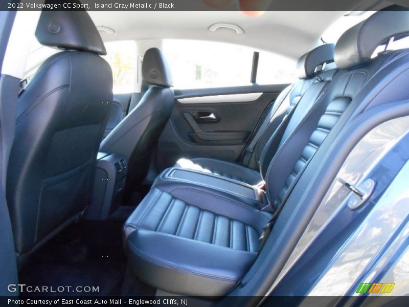 Island Gray Metallic / Black 2012 Volkswagen CC Sport
