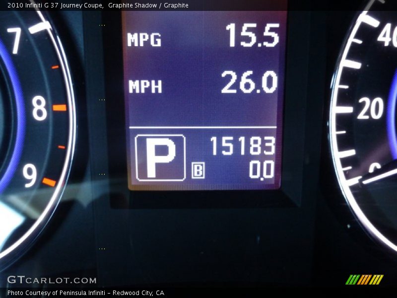 Graphite Shadow / Graphite 2010 Infiniti G 37 Journey Coupe