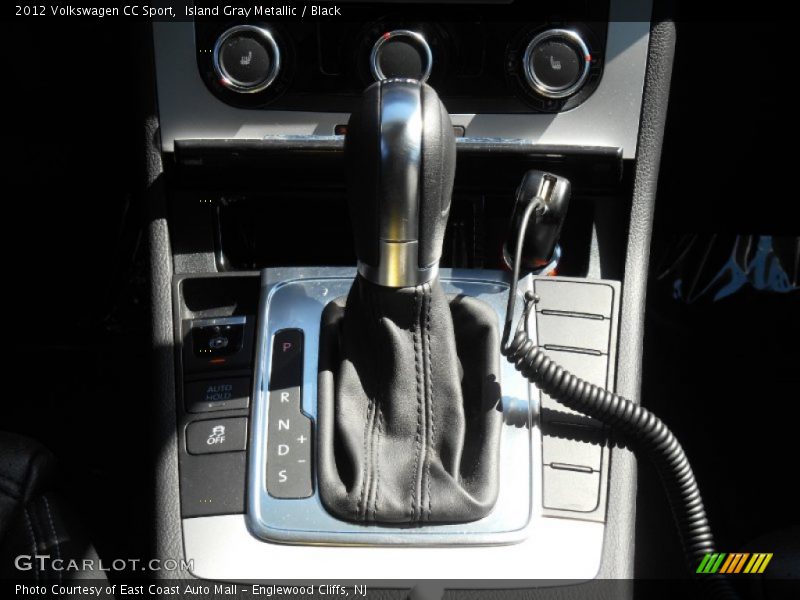 Island Gray Metallic / Black 2012 Volkswagen CC Sport