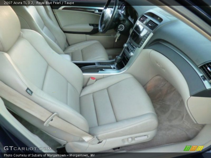 Front Seat of 2007 TL 3.2