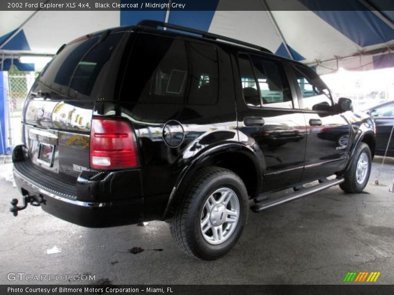 Black Clearcoat / Midnight Grey 2002 Ford Explorer XLS 4x4