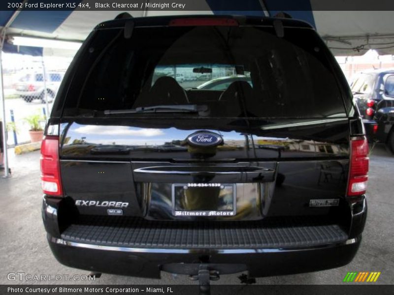 Black Clearcoat / Midnight Grey 2002 Ford Explorer XLS 4x4