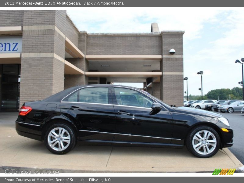 Black / Almond/Mocha 2011 Mercedes-Benz E 350 4Matic Sedan