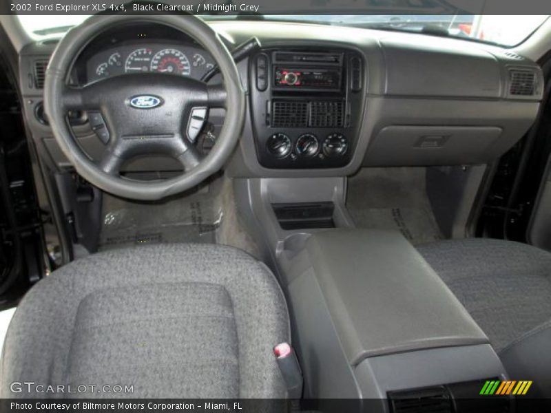 Black Clearcoat / Midnight Grey 2002 Ford Explorer XLS 4x4