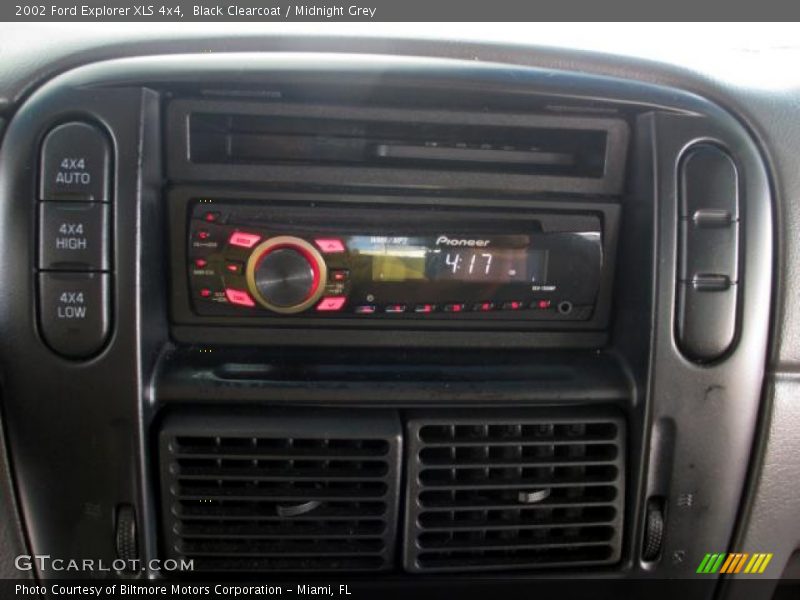Black Clearcoat / Midnight Grey 2002 Ford Explorer XLS 4x4