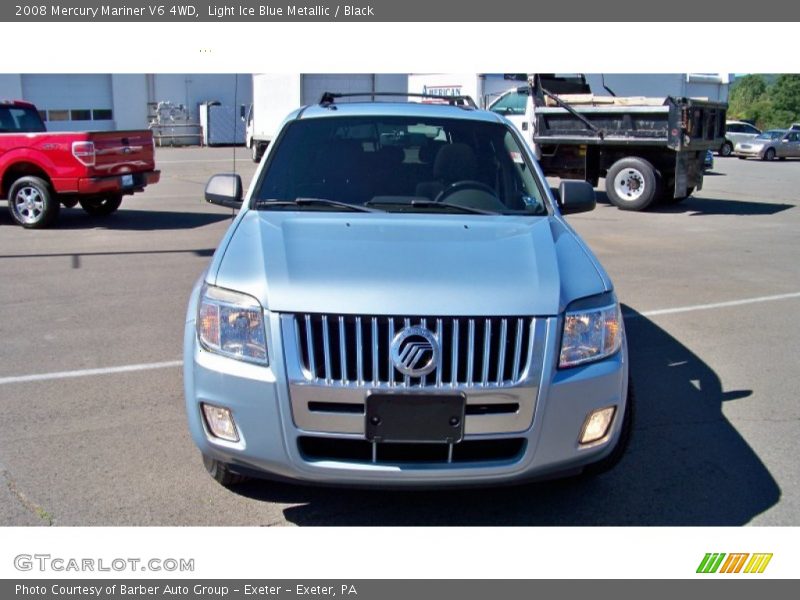 Light Ice Blue Metallic / Black 2008 Mercury Mariner V6 4WD