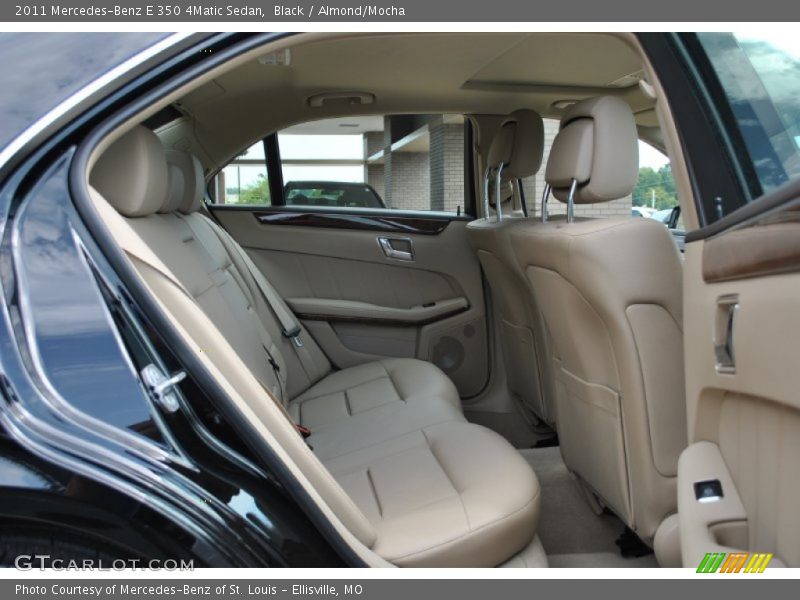 Black / Almond/Mocha 2011 Mercedes-Benz E 350 4Matic Sedan