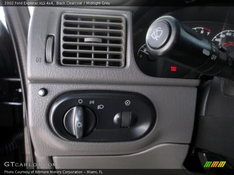 Black Clearcoat / Midnight Grey 2002 Ford Explorer XLS 4x4