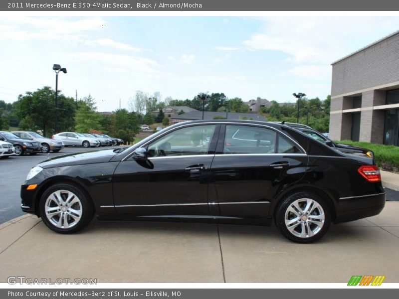 Black / Almond/Mocha 2011 Mercedes-Benz E 350 4Matic Sedan